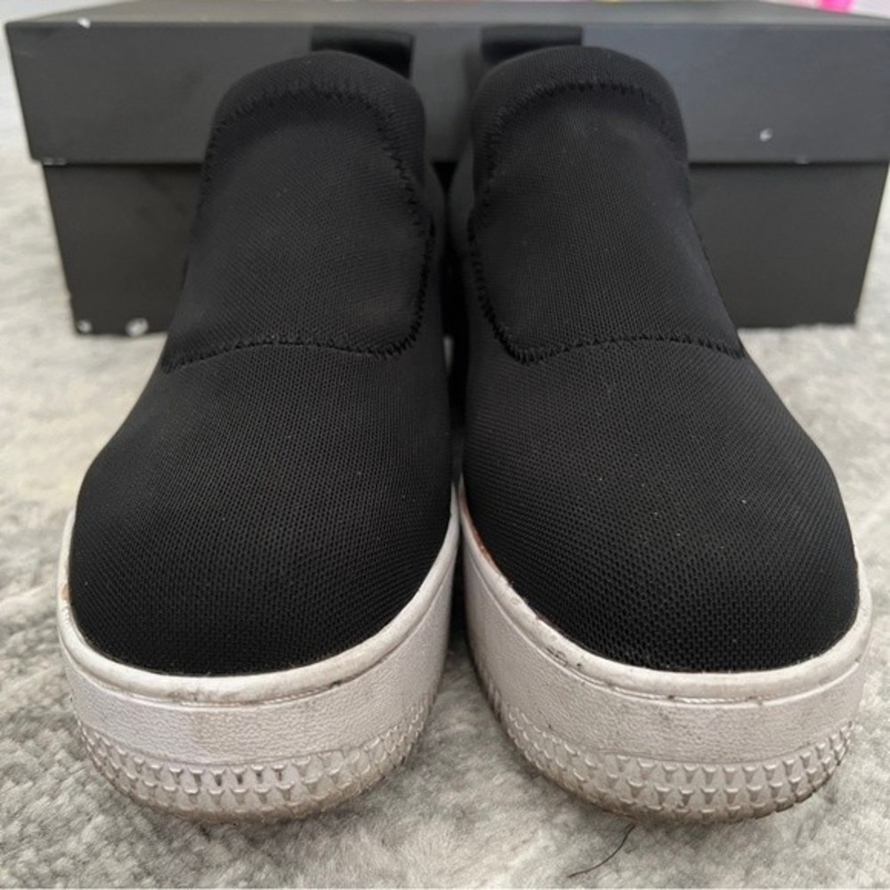 Windsor Smith 50mm Speedy Nylon Mesh Slip On Sneakers in Black - Picture 4 of 12
